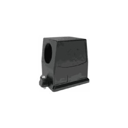 Capot 32B, Aluminium moulé sous pression, IP68/IP69K, Sortie horizontale, M40
